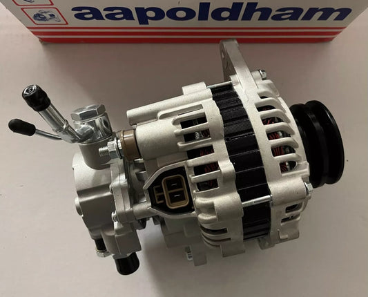 Compatible con Mitsubishi L200 Warrior 2.5 4D56 diésel. Alternador y bomba de vacío nuevos, años 1998 a 2006.